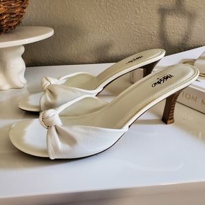 Mossimo Leather Slides